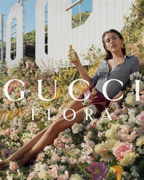 gucci flora miley|miley cyrus gucci shoot.